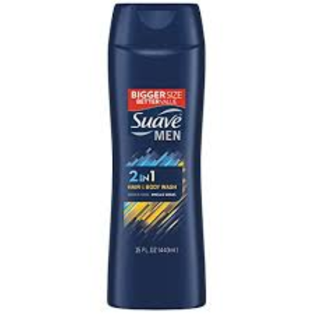 SUAVE 2 IN 1 HAIR& BODY WASH 532ML